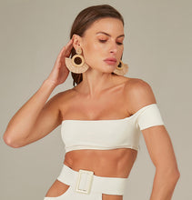 Załaduj obraz do przeglądarki galerii, Image 04: Empress Top Top Biquini Suzy Textura Flat Off White