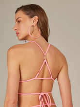 Załaduj obraz do przeglądarki galerii, Model Back: Empress Top Top Biquini New Cross Rosa