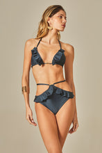 Załaduj obraz do przeglądarki galerii, Model Front: Empress Set Cindy Bikini Navy Blue