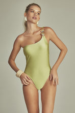 Załaduj obraz do przeglądarki galerii, Model Front: Empress One-Piece Monte Carlo Body Olive Green