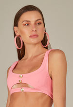 Załaduj obraz do przeglądarki galerii, Model Front: Empress Top Top Biquini Charlie Rosa