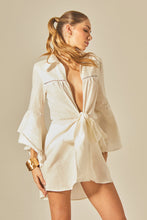 Załaduj obraz do przeglądarki galerii, Image 02: Empress Shirtdress Offwhite Camisa Claire
