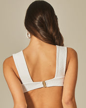 Załaduj obraz do przeglądarki galerii, Image 04: Empress Top Top Hoop Sloane White Tweed Texture
