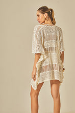 Załaduj obraz do przeglądarki galerii, Model Back: Empress Kaftans / Cover Ups Offwhite Tunica Nikki
