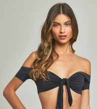 Załaduj obraz do przeglądarki galerii, Model Front: Empress Top Top Biquini Cherie Preto
