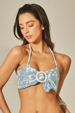 Załaduj obraz do przeglądarki galerii, Gallery: Empress Top Top Tie Melanie Dark Western
