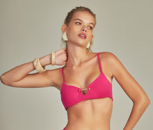 Załaduj obraz do przeglądarki galerii, Top Bikini Antigua Fuchsia Pink
